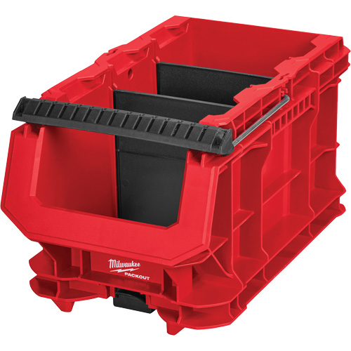 Bac compact PACKOUT, 15-1/2" x 9-1/2" x 8-3/4", Noir/Rouge Oxymax Inc