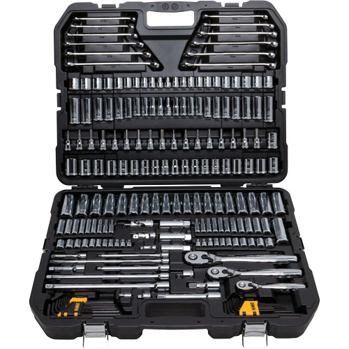 Jeu d'outils de m&eacute;canicien avec coffret moul&eacute; par soufflage Oxymax Inc