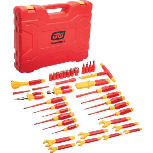VDE Insulated Tool Set, 1000 V, 39 Pcs Oxymax Inc