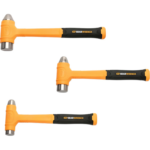 Dead Blow Ball Pein Hammer Set, 3 Pieces Oxymax Inc