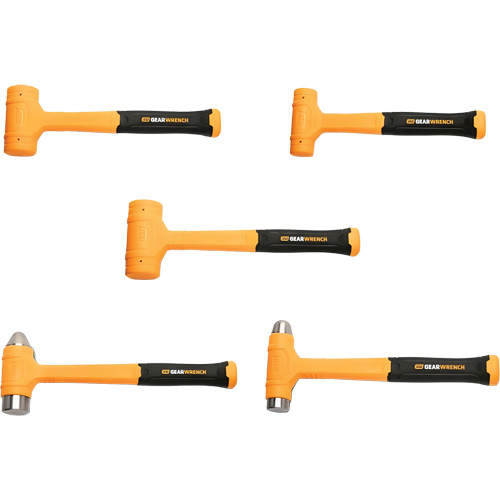 Dead Blow Hammer Set, 5 Pieces Oxymax Inc