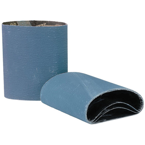 Courroie de tambour en toile COOLCUT XX, 5" dia. x 3-1/2" la, Grain 40, Zirconium Oxymax Inc