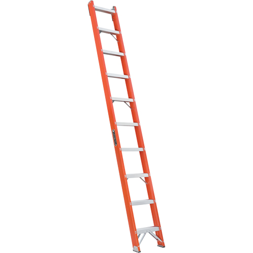 FH1000 Series Industrial Heavy-Duty Shelf Ladders, 10', Fibreglass, 300 lbs., CSA Grade 1A Oxymax Inc