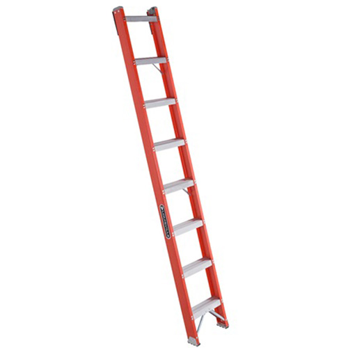 FH1000 Series Industrial Heavy-Duty Shelf Ladders, 8', Fibreglass, 300 lbs., CSA Grade 1A Oxymax Inc