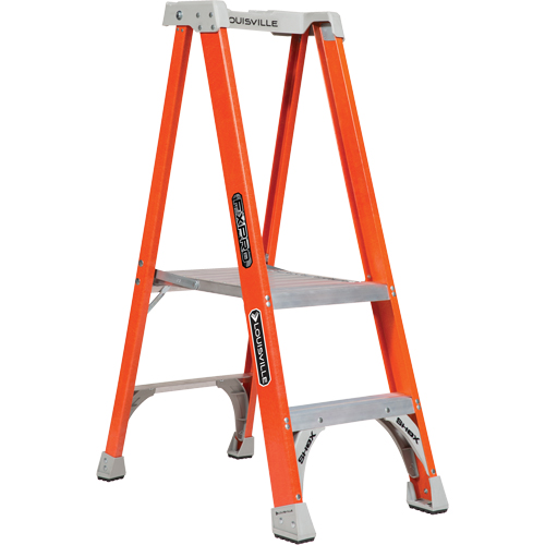 Industrial Heavy-Duty Pro Platform Stepladders (FXP1700 Series), 2', 300 lbs. Cap. Oxymax Inc
