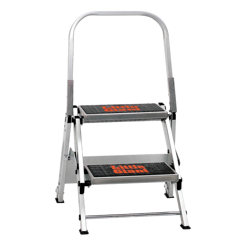 Safety Stepladder, 1.5', Aluminum, 300 lbs. Capacity, Type 1A Oxymax Inc