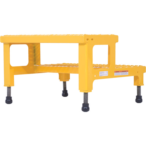 Adjustable Step-Mate Stand, 2 Step(s), 23-13/16" W x 22-7/8" L x 15-1/4" H, 500 lbs. Capacity Oxymax Inc