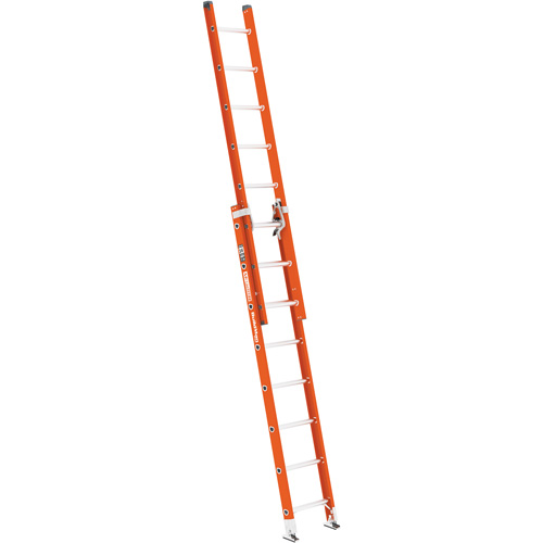 BuildMan&reg; Extension Ladder, 300 lbs. Cap., 16' H, Grade 1A Oxymax Inc