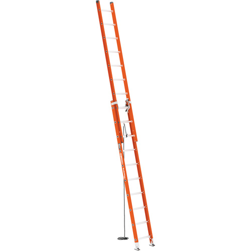BuildMan&reg; Extension Ladder, 300 lbs. Cap., 20' H, Grade 1A Oxymax Inc