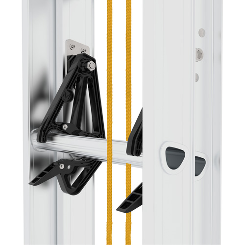 Jobsite Series Extension Ladder, 250 lbs. Cap., 28' H, Grade 3 Oxymax Inc