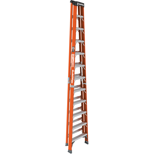 Step Ladder, 12', Fibreglass, 375 lbs. Capacity, Type 1AA Oxymax Inc