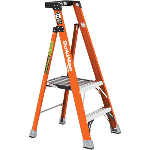 Escabeau avec plateforme Safespace, 2', Cap. De 300 lb Oxymax Inc