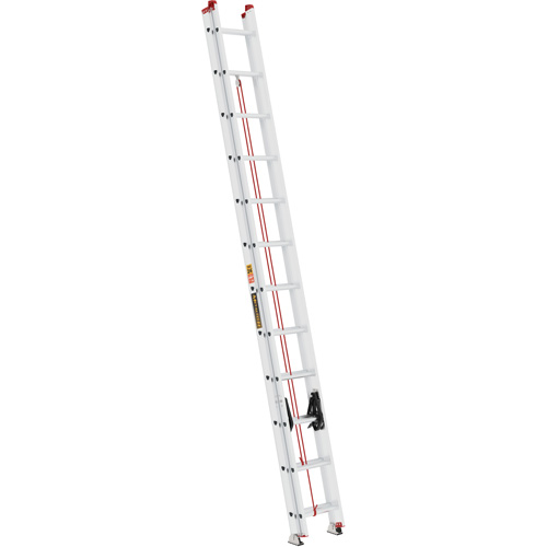 Jobsite Series Extension Ladder, 200 lbs. Cap., 24' H, Grade 3 Oxymax Inc