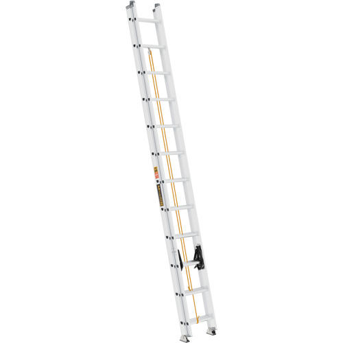 Jobsite Series Extension Ladder, 225 lbs. Cap., 24' H, Grade 2 Oxymax Inc