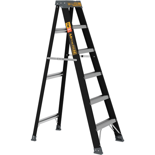 Step Ladder, 6', Fibreglass, 250 lbs. Capacity, Type 1 Oxymax Inc