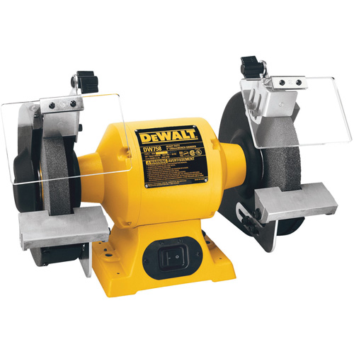 Heavy-Duty Bench Grinder, 8" Wheel Diameter, 3/4 HP, 3600 RPM Oxymax Inc