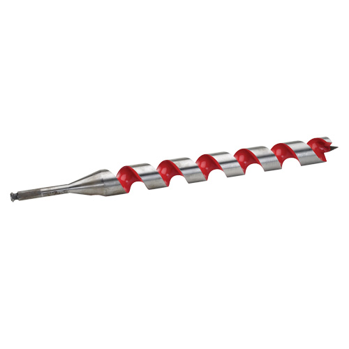 Longue m&egrave;che h&eacute;licoidale pour perceuse, Diam&egrave;tre de 1-1/2", Cannelure 15", Tige 7/16" hexagonal Oxymax Inc