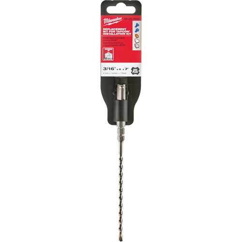 Foret de maçonnerie &agrave; deux cannelures, 3/16", Tige SDS-Plus, Carbure Oxymax Inc