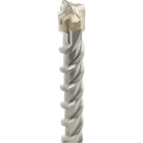 MX4 4-Cutter SDS-Plus Rotary Hammer Drill Bit, 1-1/8", SDS-Plus Shank, Carbide Oxymax Inc