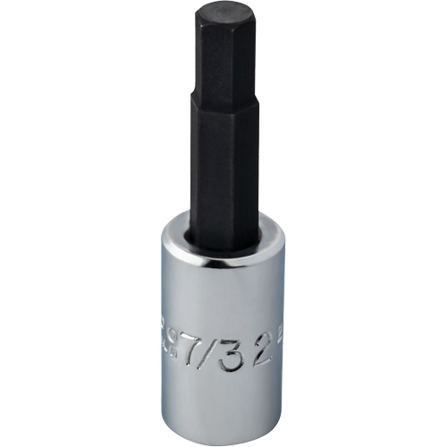 Socket, Hex, 1/4" x 1-7/8" L, 1/4" Drive Oxymax Inc