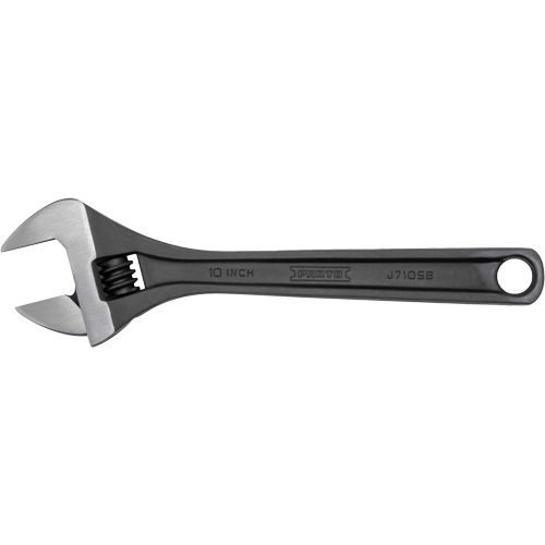 Adjustable Wrench, 10" L, Black Oxide Oxymax Inc