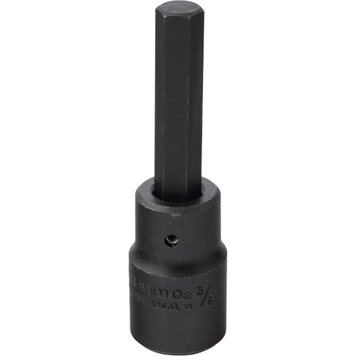 Embout &agrave; ins&eacute;rer, Hexagonale, 3/8" x 3-1/4" lo, Prise 1/2" Oxymax Inc