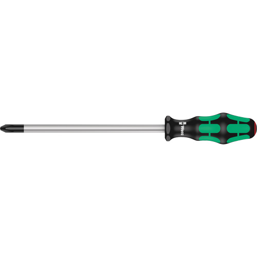 Phillips Screwdriver, #4 Tip, Round, 12-3/16" L, Plastic Handle Oxymax Inc