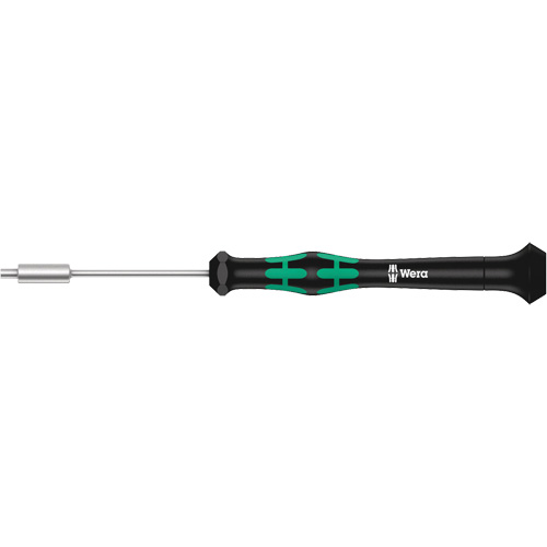 Micro-tournevis pour embouts, 2,0 mm prise, 6-3/16" lo, Non magn&eacute;tique Oxymax Inc