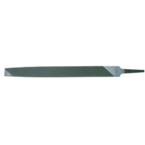 Long Angle Lathe File, Flat, 10", Bastard Oxymax Inc