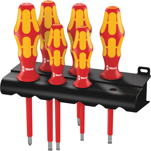 Insulated Screwdriver Set, 1000 V, 6 Pcs Oxymax Inc