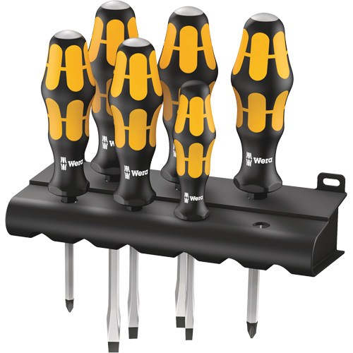 Series 900 Screwdriver set Chiseldriver & Rack, 6 Pcs. Oxymax Inc