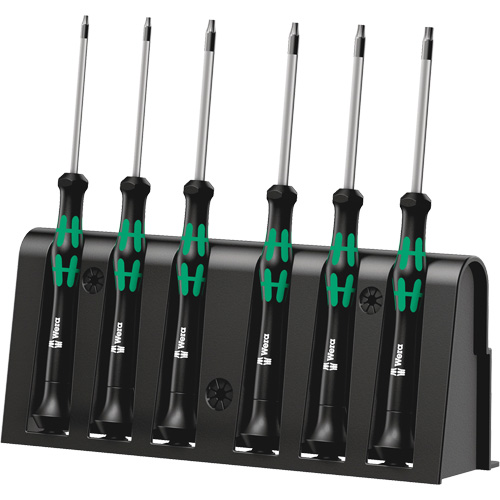 Jeu de tournevis de pr&eacute;cision, 6 mcx Oxymax Inc