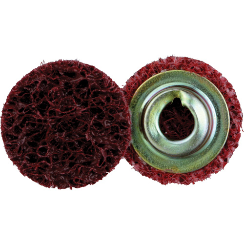 Standard Abrasives Quick-Change Surface Conditioning Disc, 3/4" Dia., Medium Grit, Aluminum Oxide Oxymax Inc