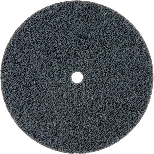 Meule homog&egrave;ne &agrave; faible densit&eacute; de s&eacute;rie 500 Standard Abrasives, 3" x 1/4", Arbre de 1/4", Grain de Fin, Carbure de silicium Oxymax Inc