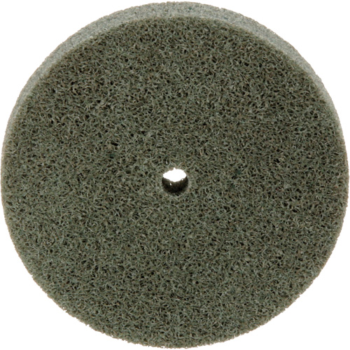 Meule homog&egrave;ne &agrave; faible densit&eacute; de s&eacute;rie 500 Standard Abrasives, 3" x 1/2", Arbre de 1/4", Grain de Moyen, Oxyde d'aluminium Oxymax Inc