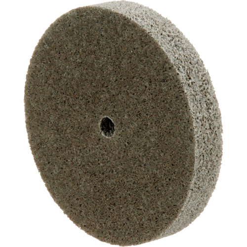 Standard Abrasives Unitized Wheel, 3" x 1/2", 1/4" Arbor, Medium Grit, Aluminum Oxide Oxymax Inc