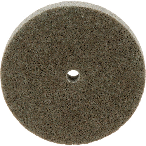 Standard Abrasives Unitized Wheel, 3" x 1/2", 1/4" Arbor, Medium Grit, Aluminum Oxide Oxymax Inc