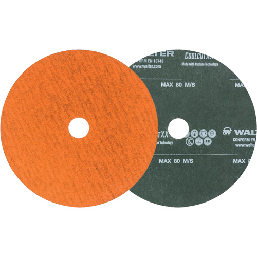 Disques en fibre - Coolcut XX, C&eacute;ramique, 36, 5" Dia x 7/8" Arbre Oxymax Inc