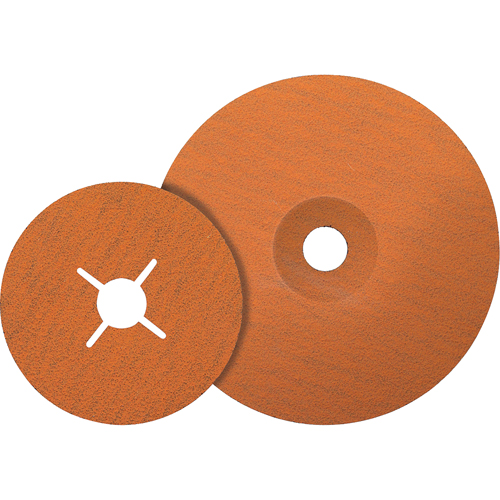 Meules &agrave; tronçonner renforc&eacute;es Zipcut vissables pour scies circulaires, 4-1/2" x 7/8", Arbre de 5/8"-11, Type 27, Oxyde d'aluminium, 13 300 Tr/min Oxymax Inc