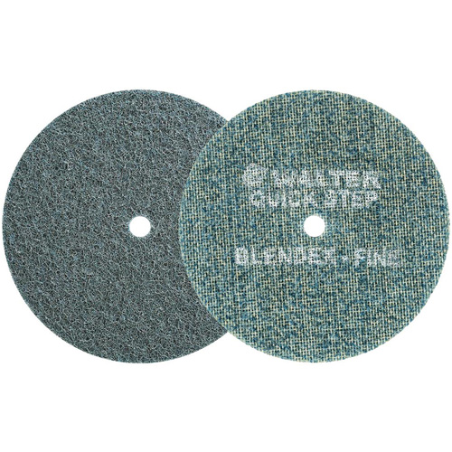Disque de pr&eacute;paration de surface QUICK-STEP BLENDEX, 5" dia., Grain Fin, Oxyde d'aluminium Oxymax Inc