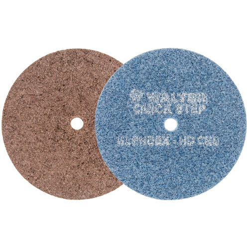 QUICK-STEP BLENDEX Surface Conditioning Disc, 5" Dia., Extra Coarse Grit, Aluminum Oxide Oxymax Inc