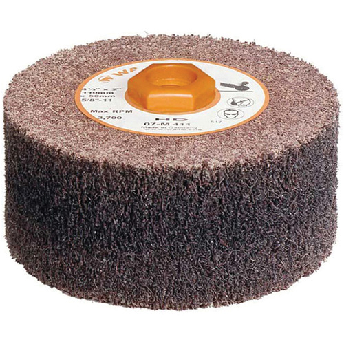 Blendex High Density Drum, 4-1/2" Dia. x 2" W, 5/8"-11 Arbor, HD Grit Oxymax Inc