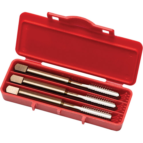 General Purpose Hand Tap Set, High Speed Steel, 1/2"-13 Thread Oxymax Inc