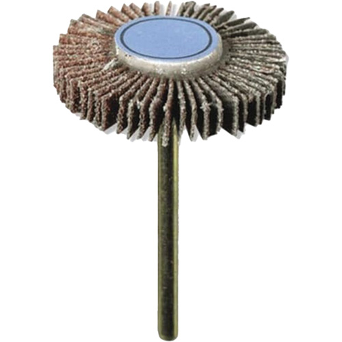 M&egrave;che de ponçage &agrave; roue &agrave; lamelles 3/16" - grain 120 Oxymax Inc