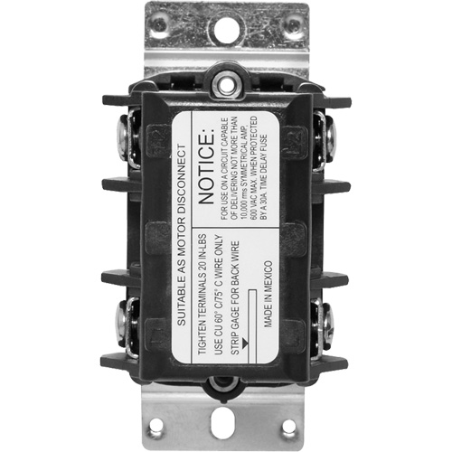 Interrupteur bipolaire monophas&eacute; Oxymax Inc