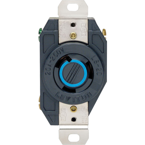 Industrial Grade Flush Mount Locking Receptacle Oxymax Inc