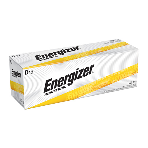 Alkaline Industrial Batteries, D, 1.5 V Oxymax Inc