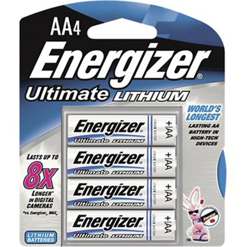 Batteries au lithium, AA, 1,5 V Oxymax Inc