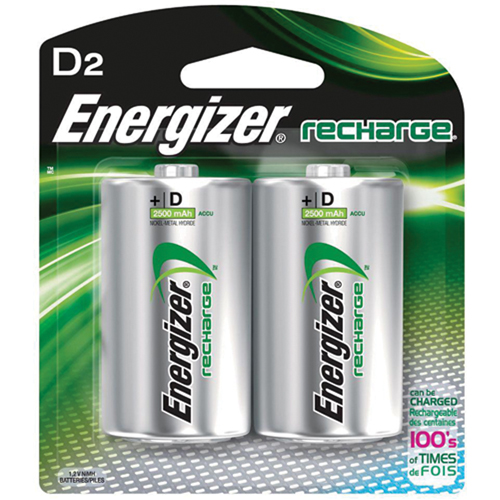 Rechargeable NiMH Batteries, D, 1.2 V Oxymax Inc