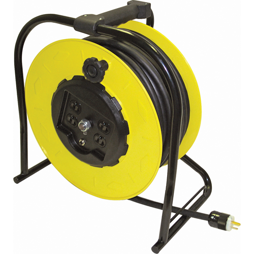 Hand-Wind Electric Cable Reels, 12", 15 A Oxymax Inc